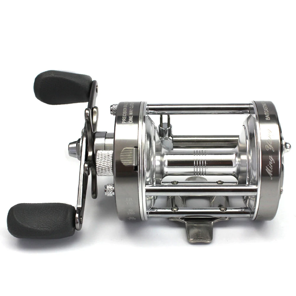 Carrete baitcasting totalmente metálico para agua salada, reforzado - imagen 2