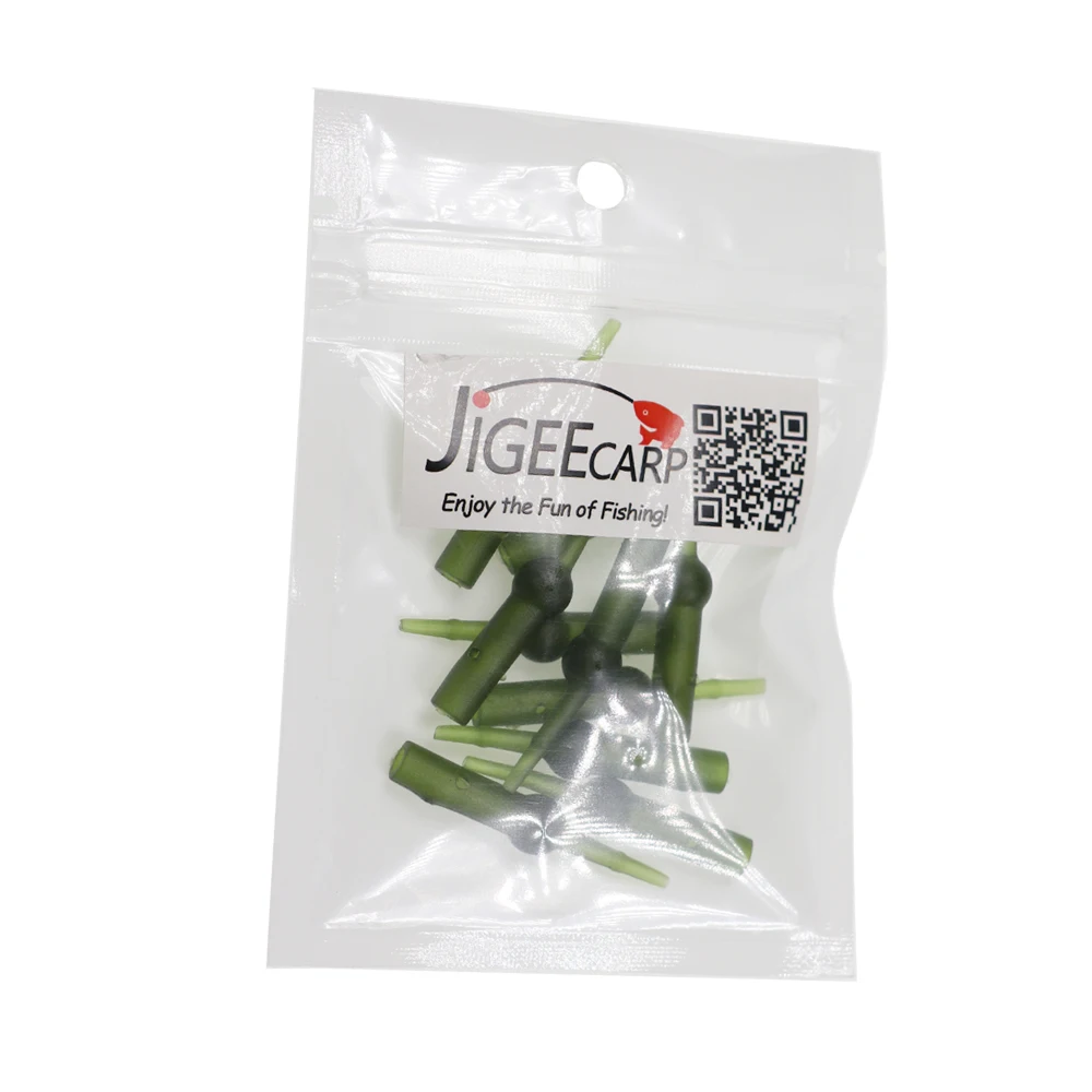 JIGEECARP Tapón cola cónica suave para helicóptero Chod, verde - imagen 4