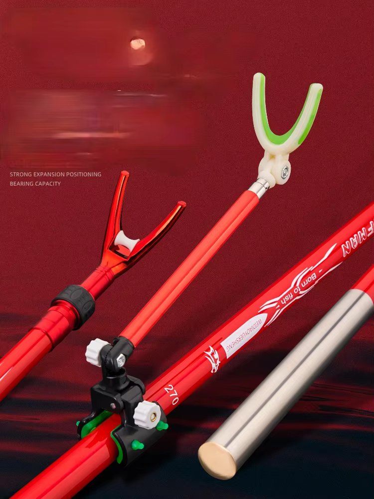 Soporte para caña pescar carbono resistente y multifunción - imagen 3