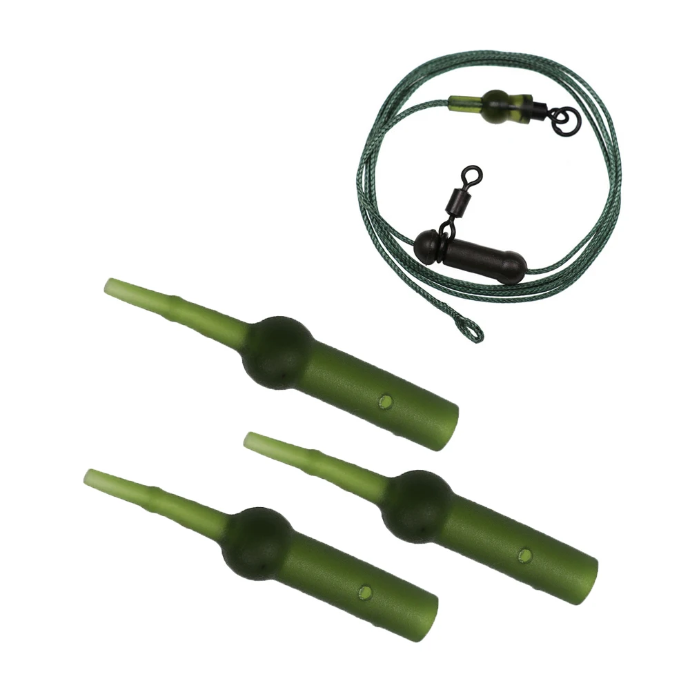 JIGEECARP Tapón cola cónica suave para helicóptero Chod, verde - imagen 2