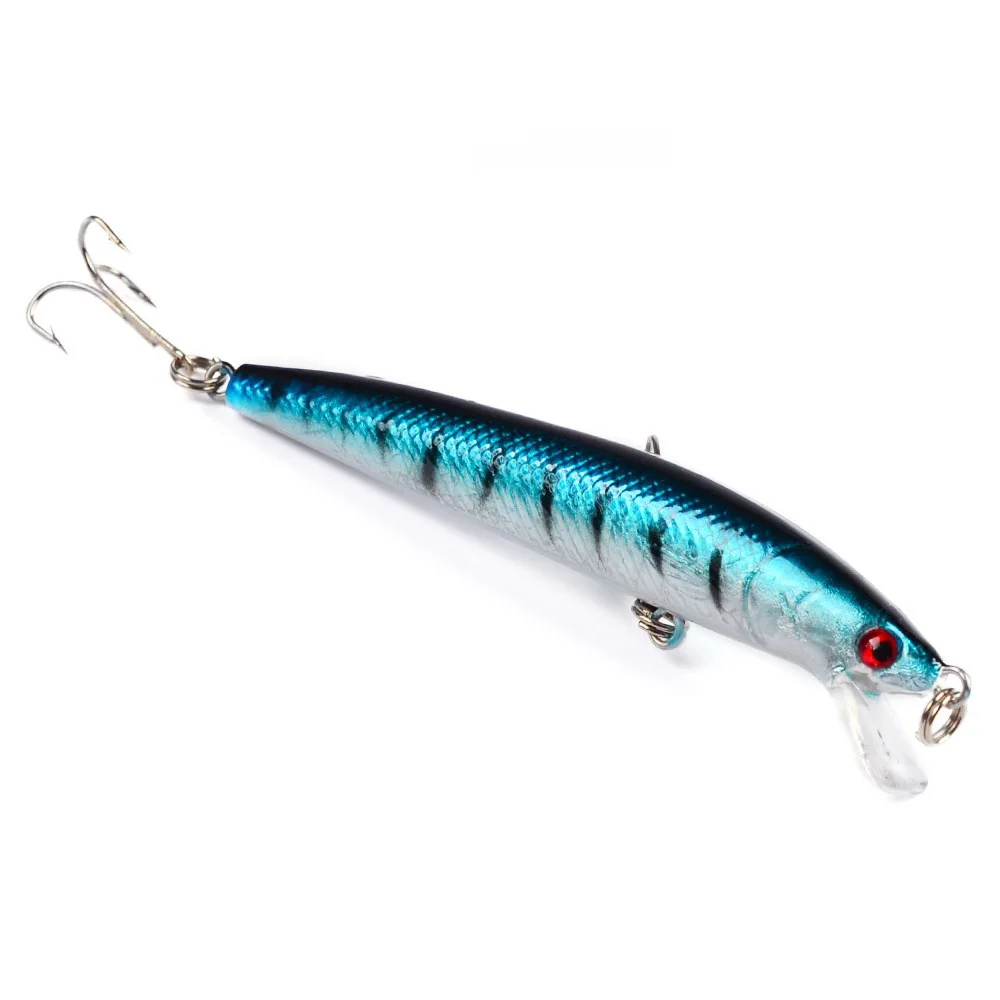 Crankbait Pececillo Negro 95mm – Wobbler dure con gancho triple para carpa - imagen 3
