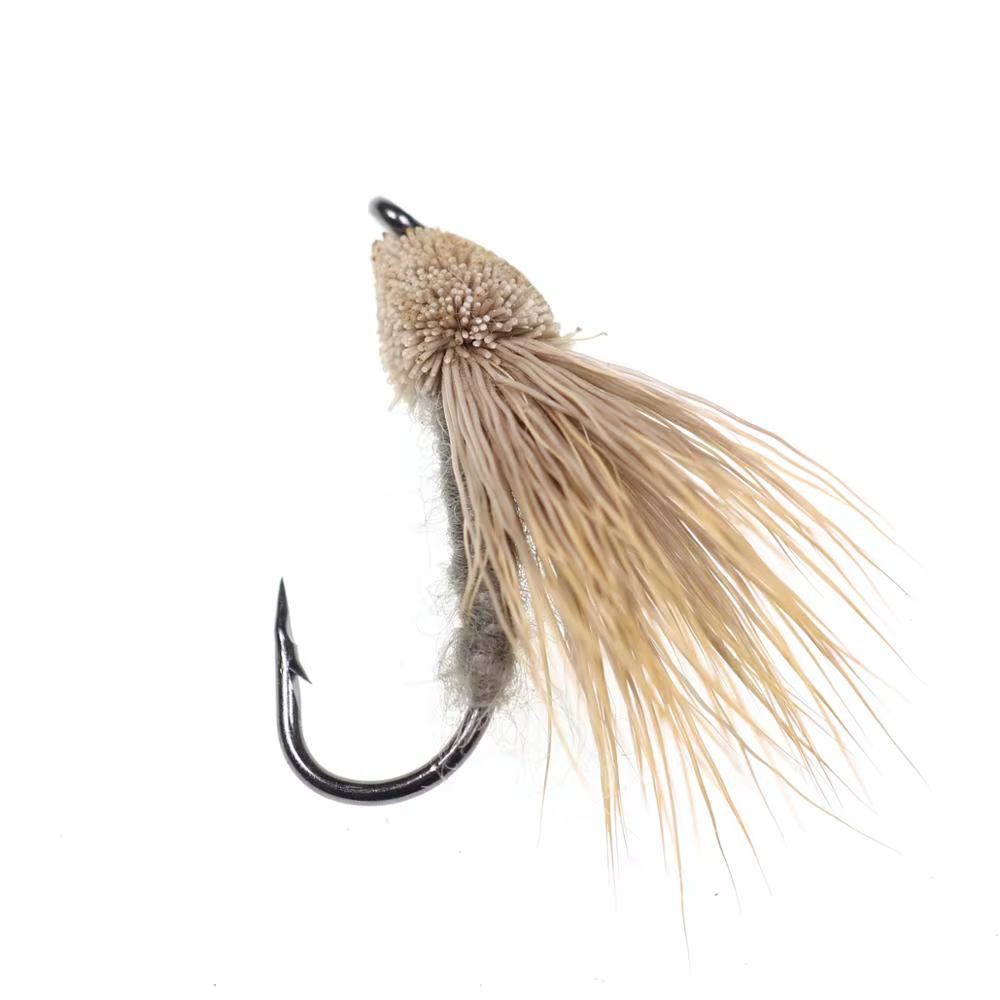 Bimoo #10 Mosca Cigarra Deer Hair – Flotante para lubina y trucha - imagen 4