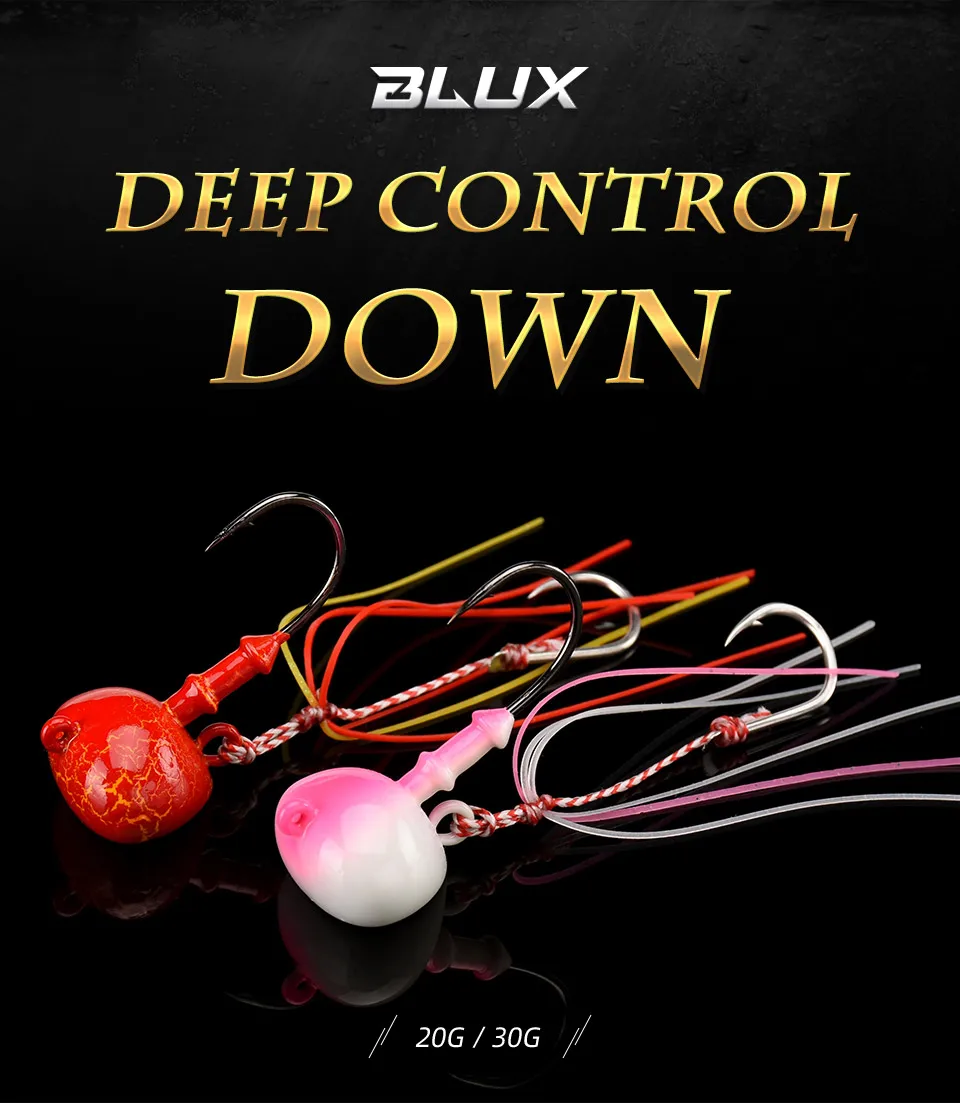 Variedad de colores disponibles del señuelo