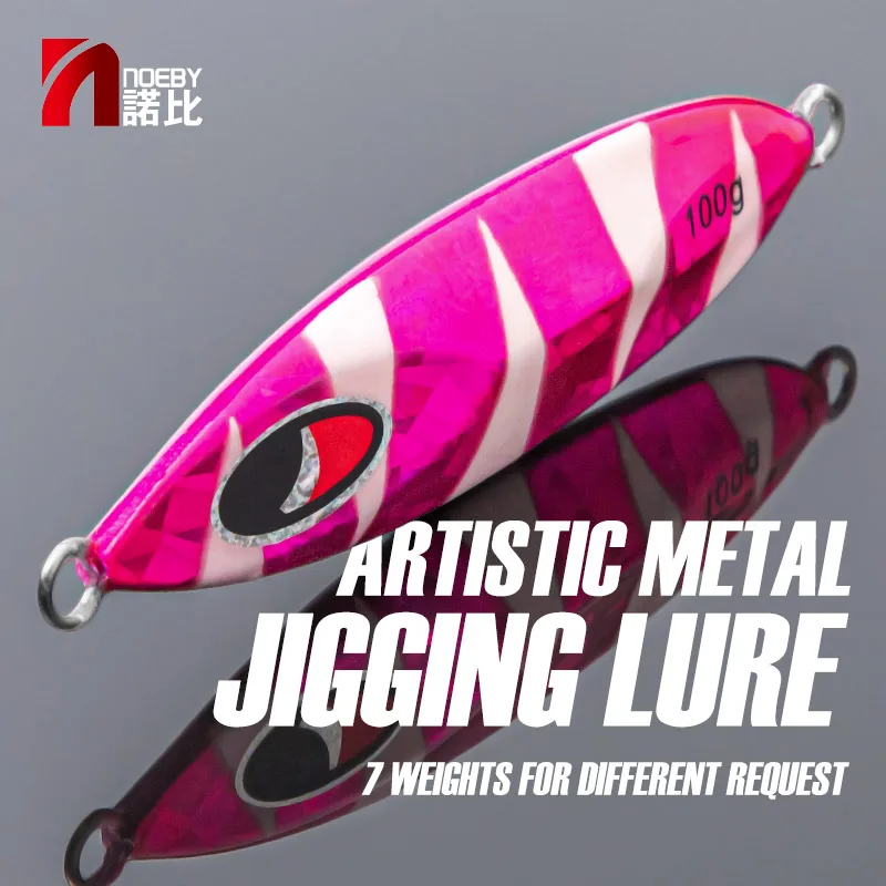Noeby Jig Head Metal Luminoso – Slow Jigging en aguas profundas - imagen 2