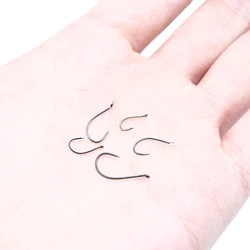 Anzuelos Caddis Pupa Persuader Up-Eye – Sin púas vástago delgado para mosca
