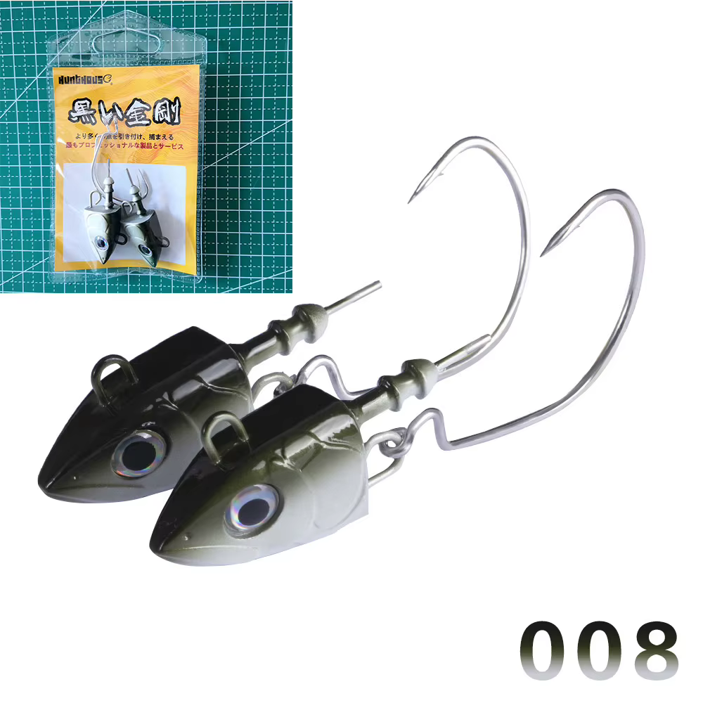 Hunthouse Barre T. Minnow Head Easy Shiner 25g - imagen 2