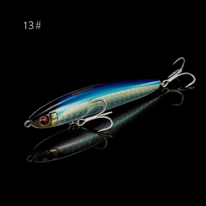 Señuelo de pesca tipo minnow con acabado realista