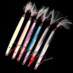 Jig Bait metálico - Señuelo de hundimiento rápido para pesca oceánica