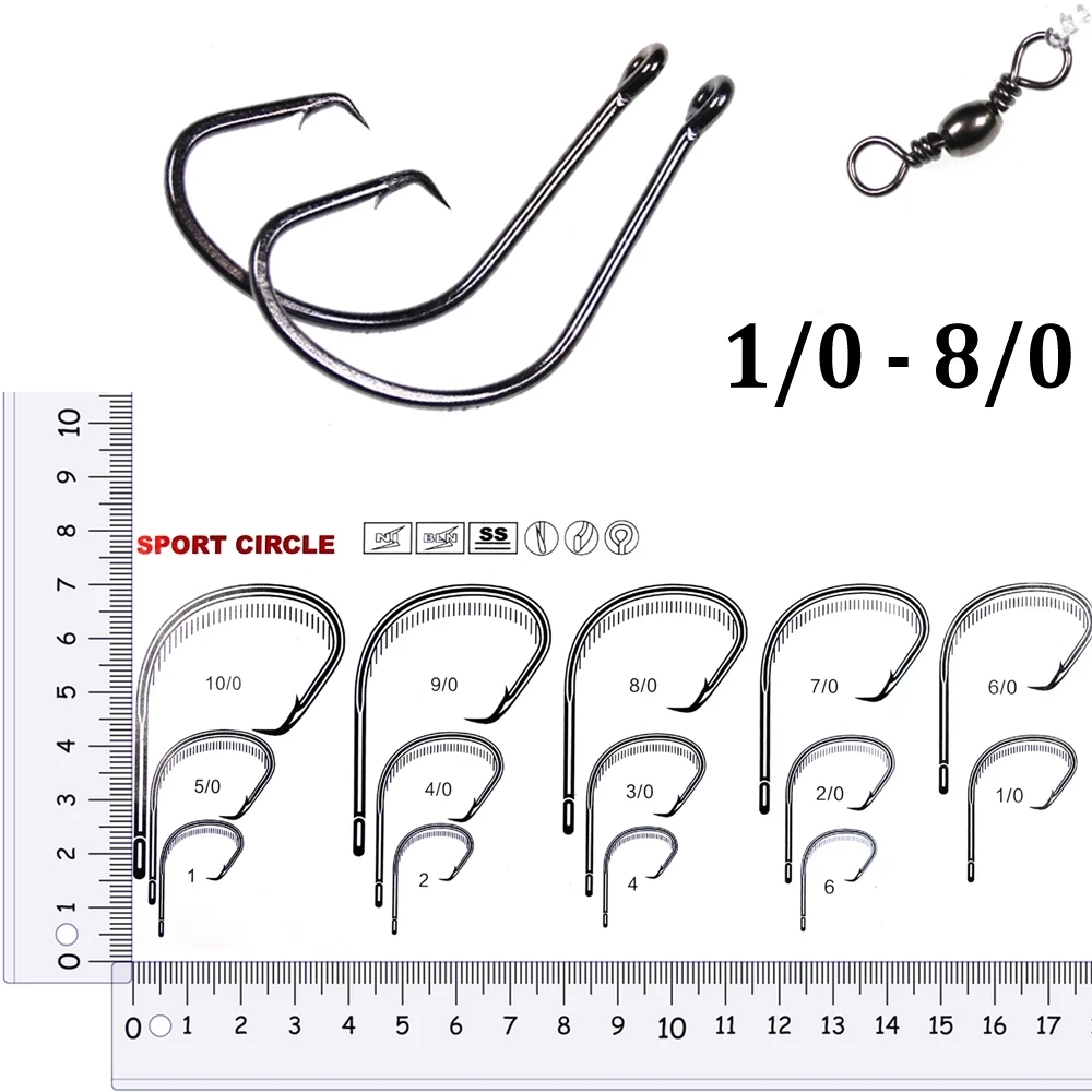 Sabiki para mar - Aparejos de pesca, tallas 1/0 a 8/0 surtidos - imagen 3