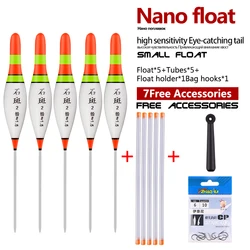 Flotador Vertical Nano para pesca en aguas someras