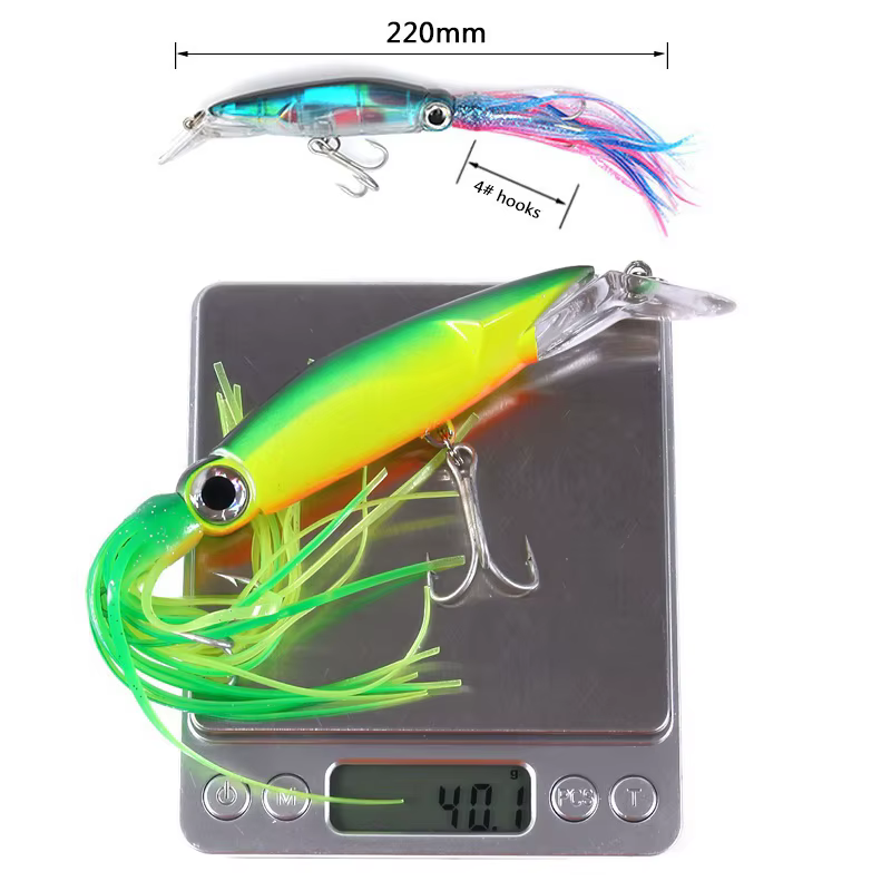 FLYSAND Señuelo Calamar - Jig para pesca en mar - imagen 3
