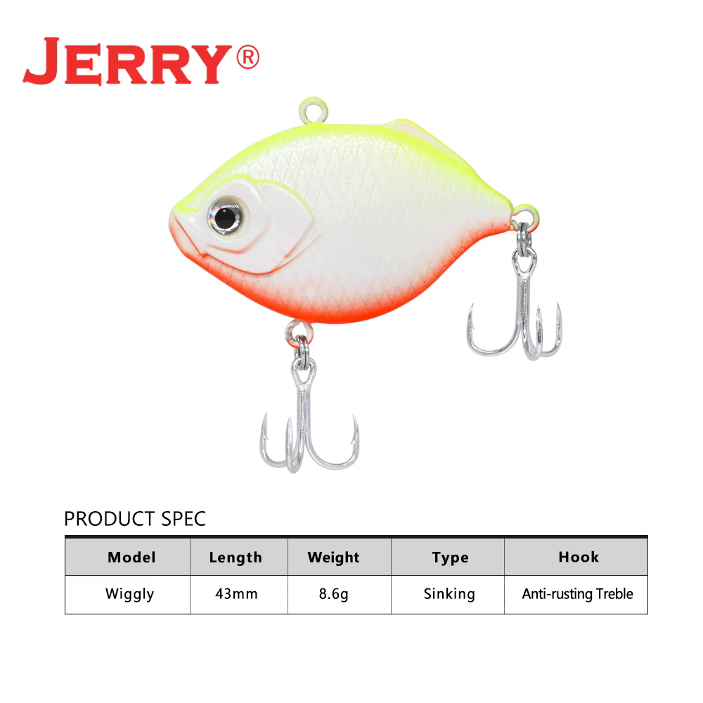 Jerry Wiggly Crankbait VIB - Cebo duro ultraligero 4,3 cm 7,7 g - imagen 4