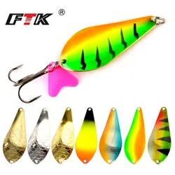 Spinner de pesca metal 23-35g - Señuelo giratorio wobbler cebo duro