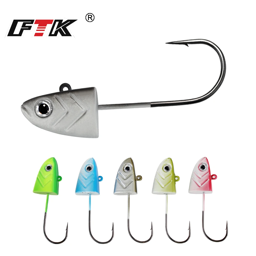 FTK Jig Head Manivela - Anzuelo Marino para Vinilo - imagen 4