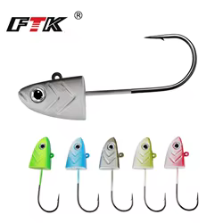FTK Jig Head Manivela - Anzuelo Marino para Vinilo