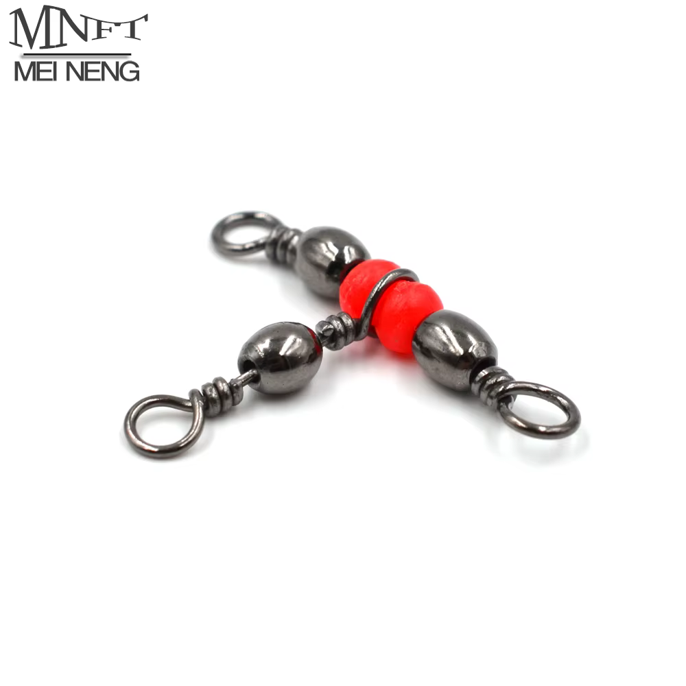 MNFT Conector Giratorio Triple T-Turn – Para línea cruzada de pesca - imagen 3