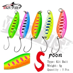 WALK FISH Jig Head Metal – Señuelo para lubina y trucha