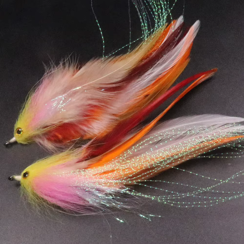 Pike Streamer Mosca para trucha, steelhead y salmón, tamaño 1/0 - imagen 5