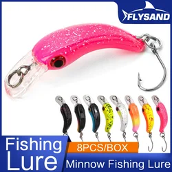 FLYSAND Mini Minnow – Señuelo minnow para spinning