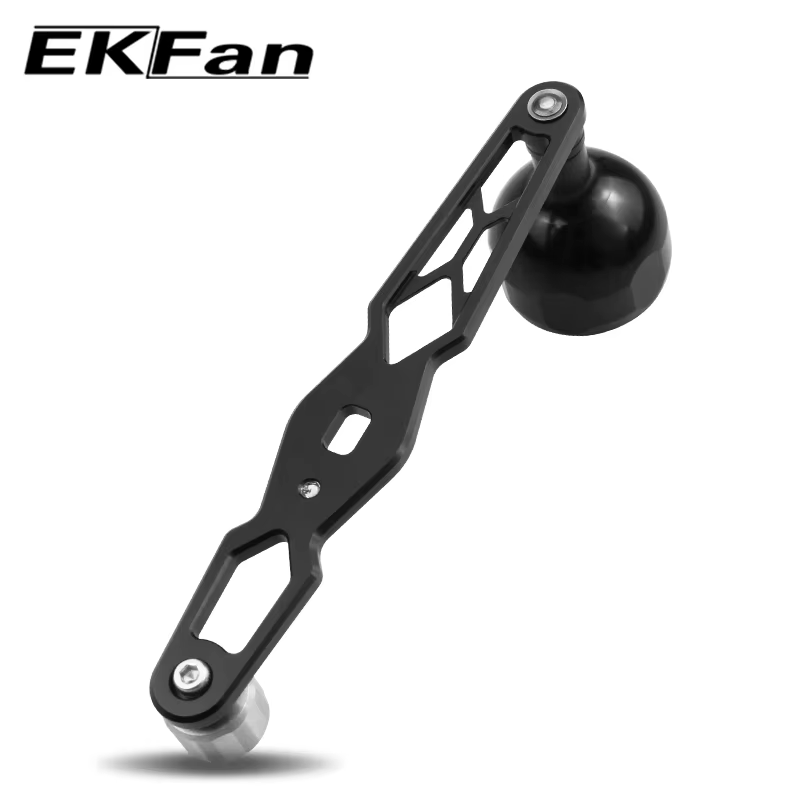Ekfan Mango de pesca con perilla ergonómica para carrete Baitcast DAI - imagen 4