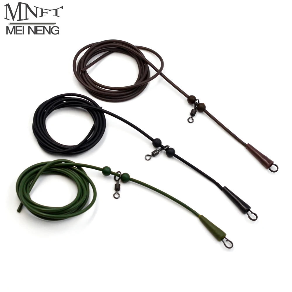 Hair Rig camuflado MNFT 35Lb – Línea trenzada para carpa