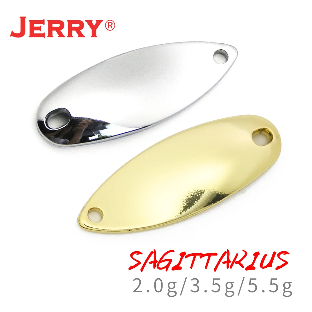 Jerry Cucharas Giratorias sin Pintar – Señuelos para Trucha