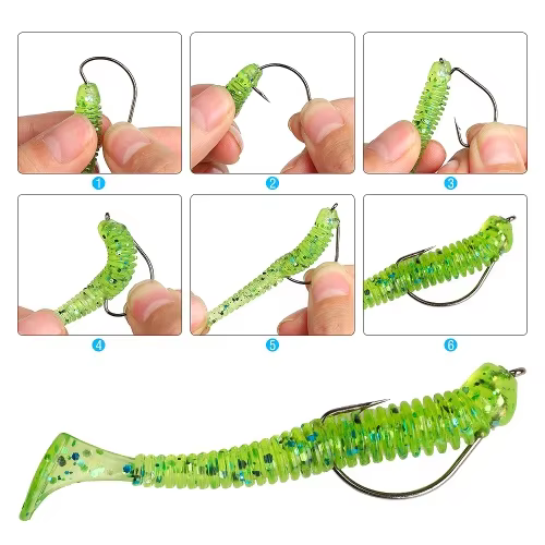 ESFISHING Swing Impact 100mm - Señuelo Shad Jigging para Lucio y Bass - imagen 4
