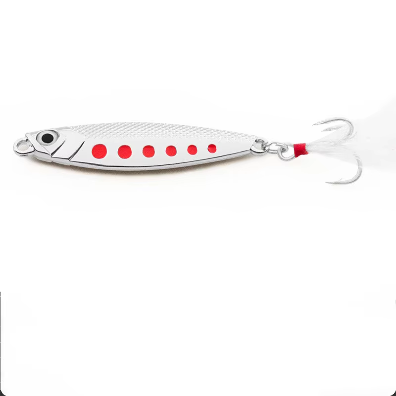 Cebo blanco de zinc 7.5g para jigbait de largo alcance - imagen 5