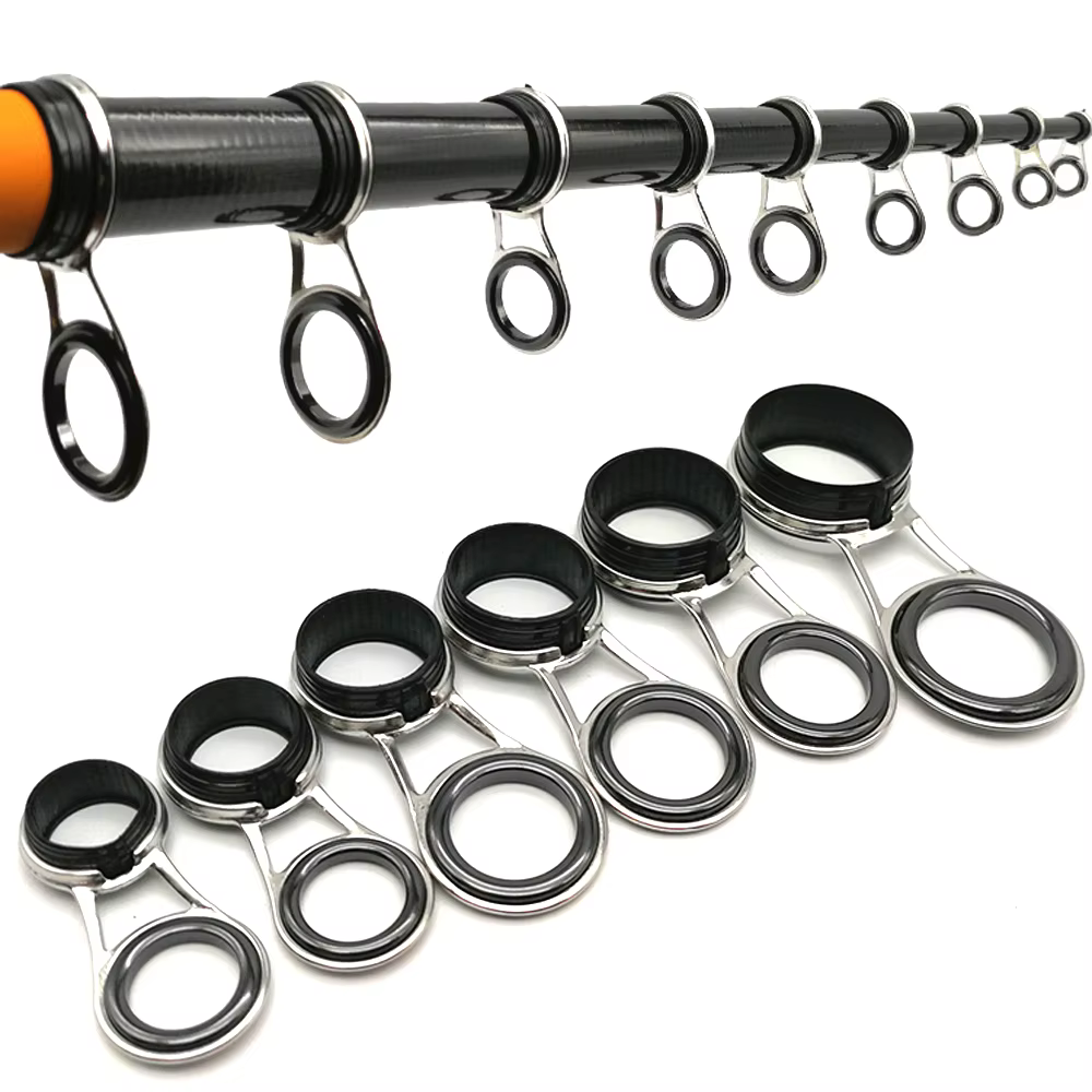 Anillos guía universales para caña de pesca marina – 7-15mm – reparación - imagen 5