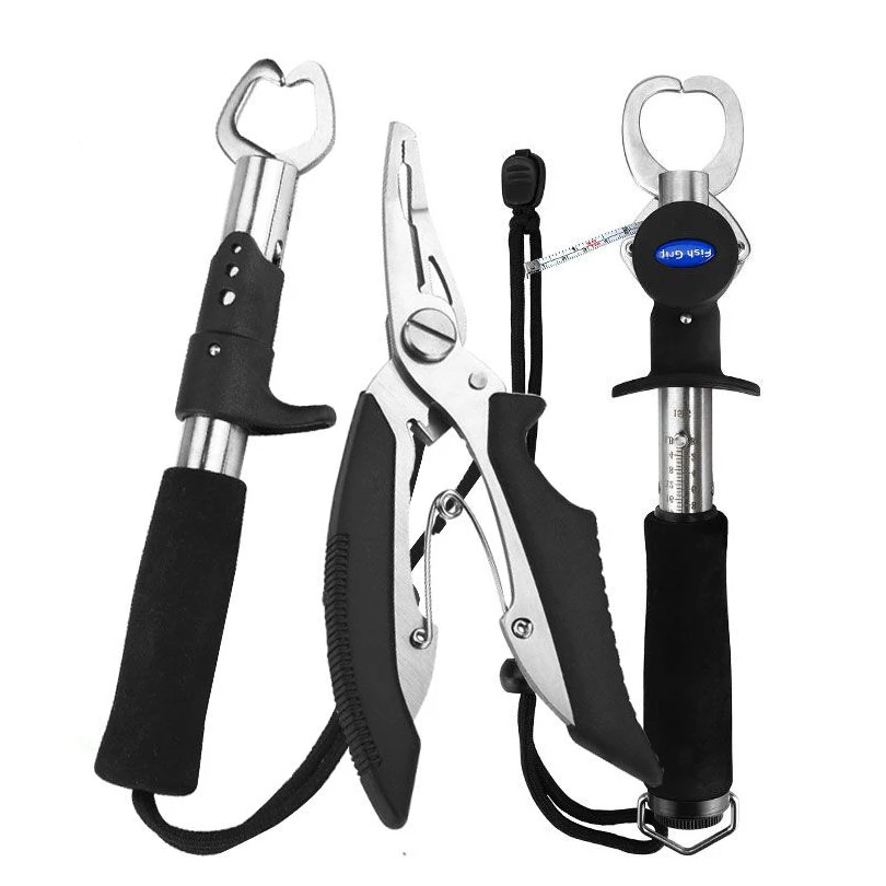 Pinza de acero inoxidable plegable para carpa con control de labios - imagen 3