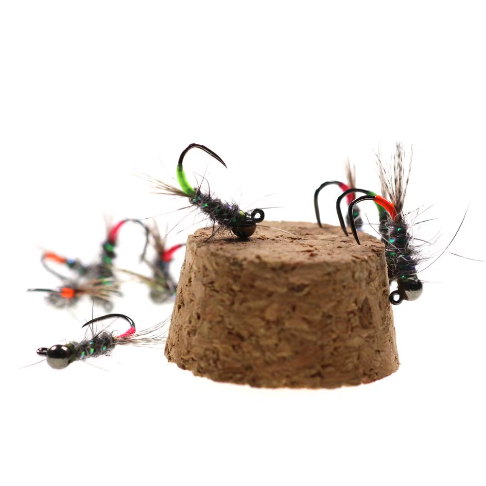 Wifreo Ninfa Mosca Tungsteno Beadhead Jig – Pesca Trucha Hundimiento - imagen 4