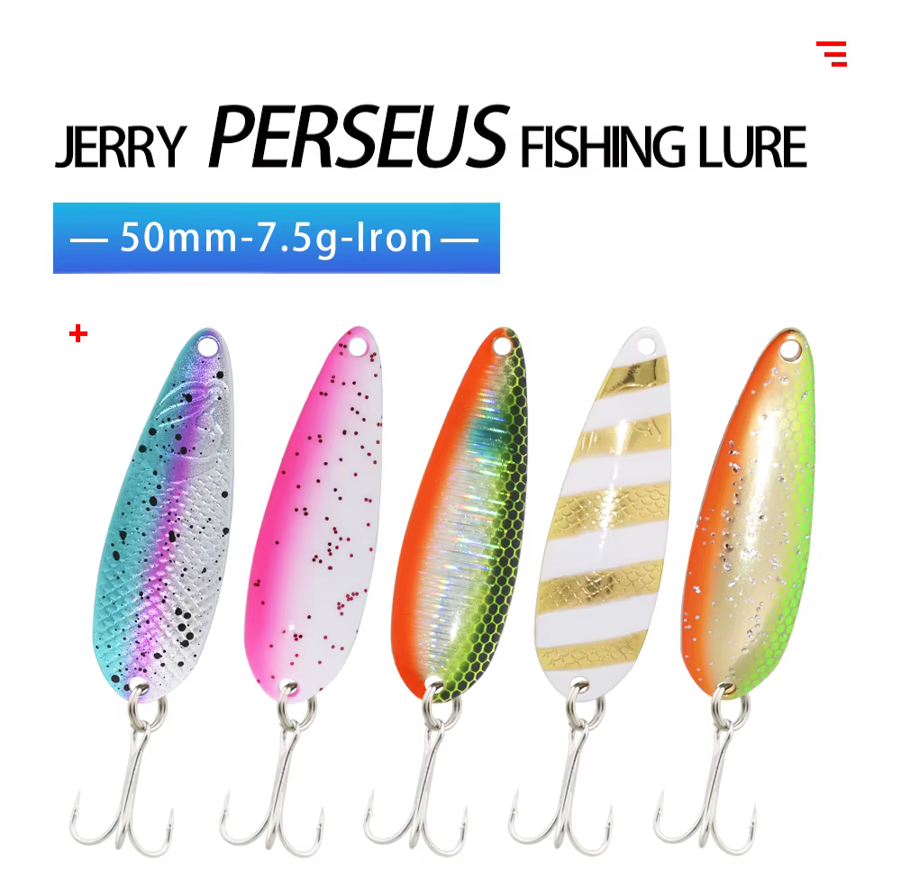 Jerry Perseus detalle del señuelo de pesca de invierno