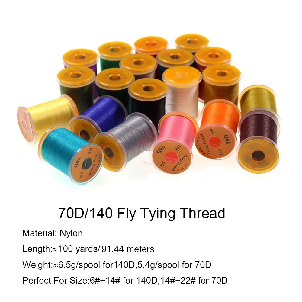 Sedal de nailon para trucha ICERIO 70D/140D – Material para atar vinilos - imagen 4
