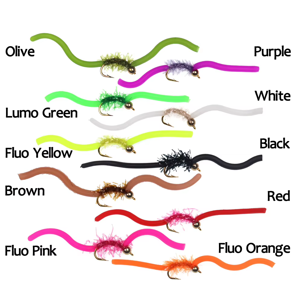 Bimoo señuelos artificiales colores vivos – trucha y grayling - imagen 5