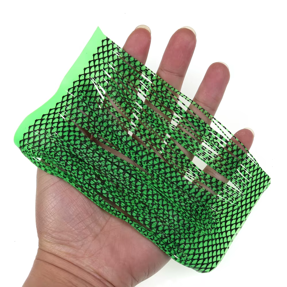 Atado moscas Buggy: cuerda goma patas silicona y anzuelo ninfa Grizzly - imagen 3