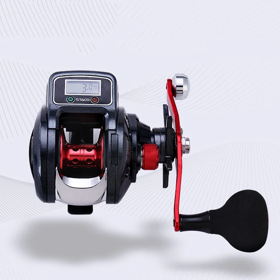 Carrete contador de línea baitcasting de alta resistencia – LED