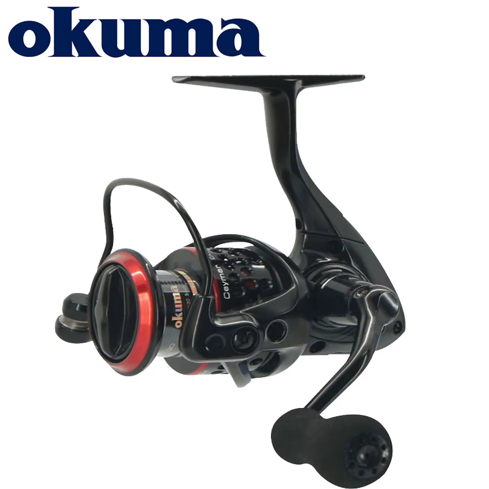 Carrete Okuma Ceymar Giratorio 7+1BB – Alta Potencia – Grafito Suave