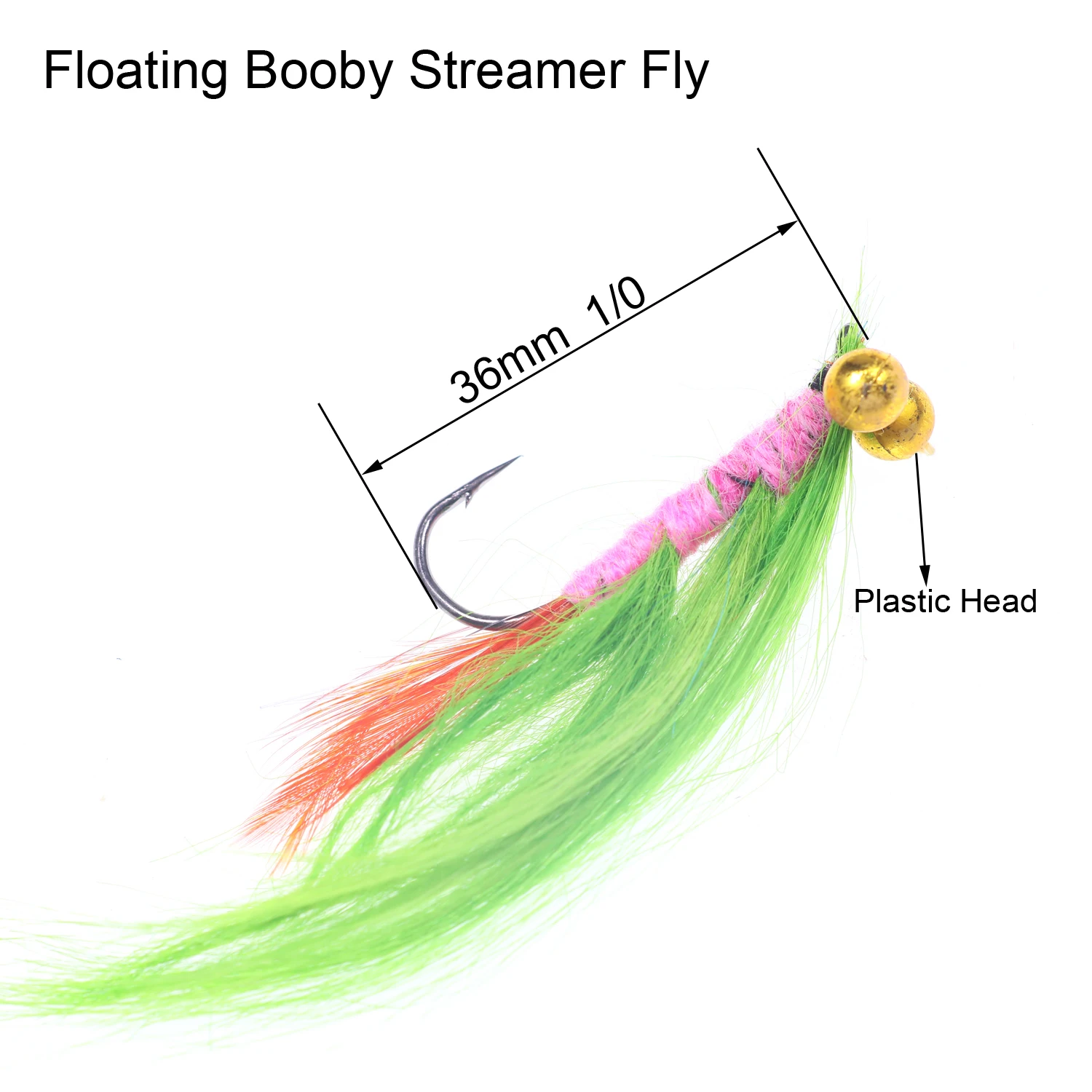 Booby Fly tamaño #1/0