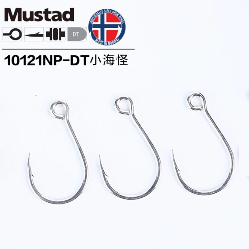 Mustad 10121 Jig Head con púas – Anzuelo carbono para mar - imagen 2