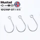 Mustad 10121 Jig Head con púas – Anzuelo carbono para mar - imagen 2