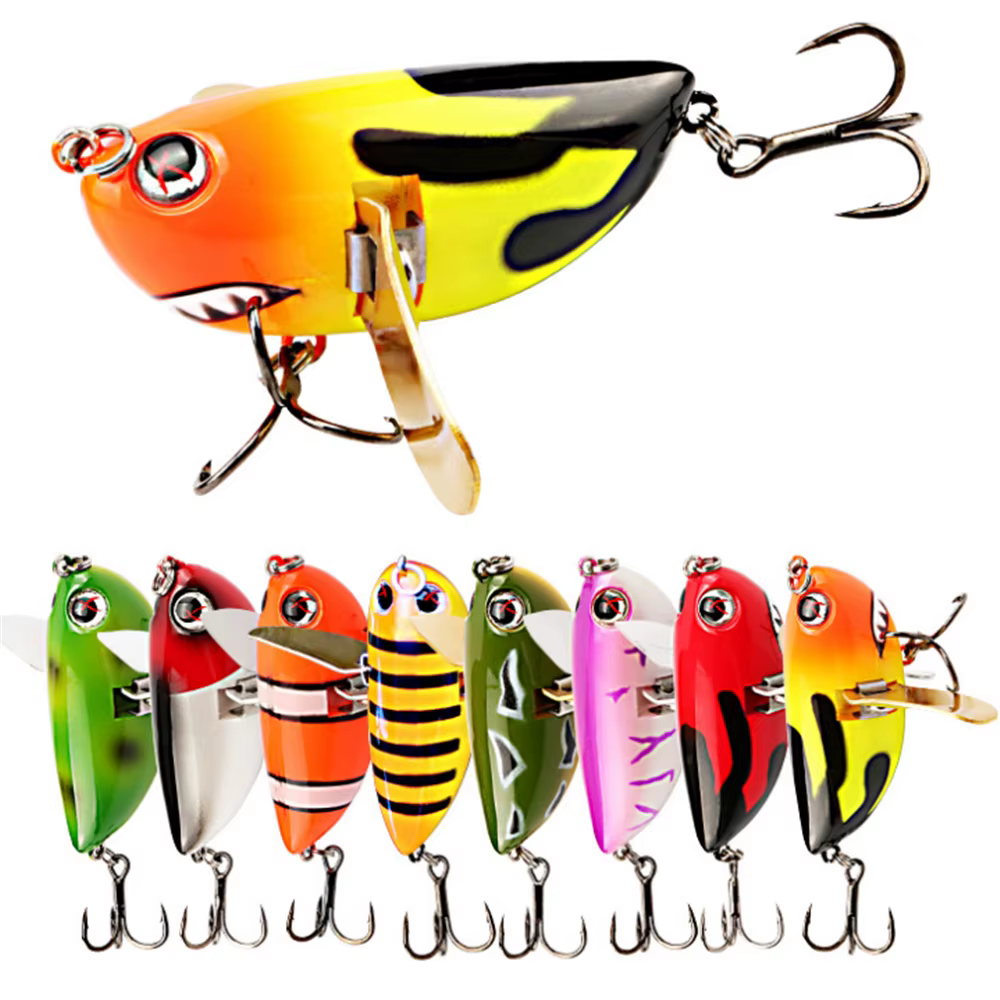 Señuelo Popper Surface 6cm 12,5g – Crankbait para Lubina y Bagre