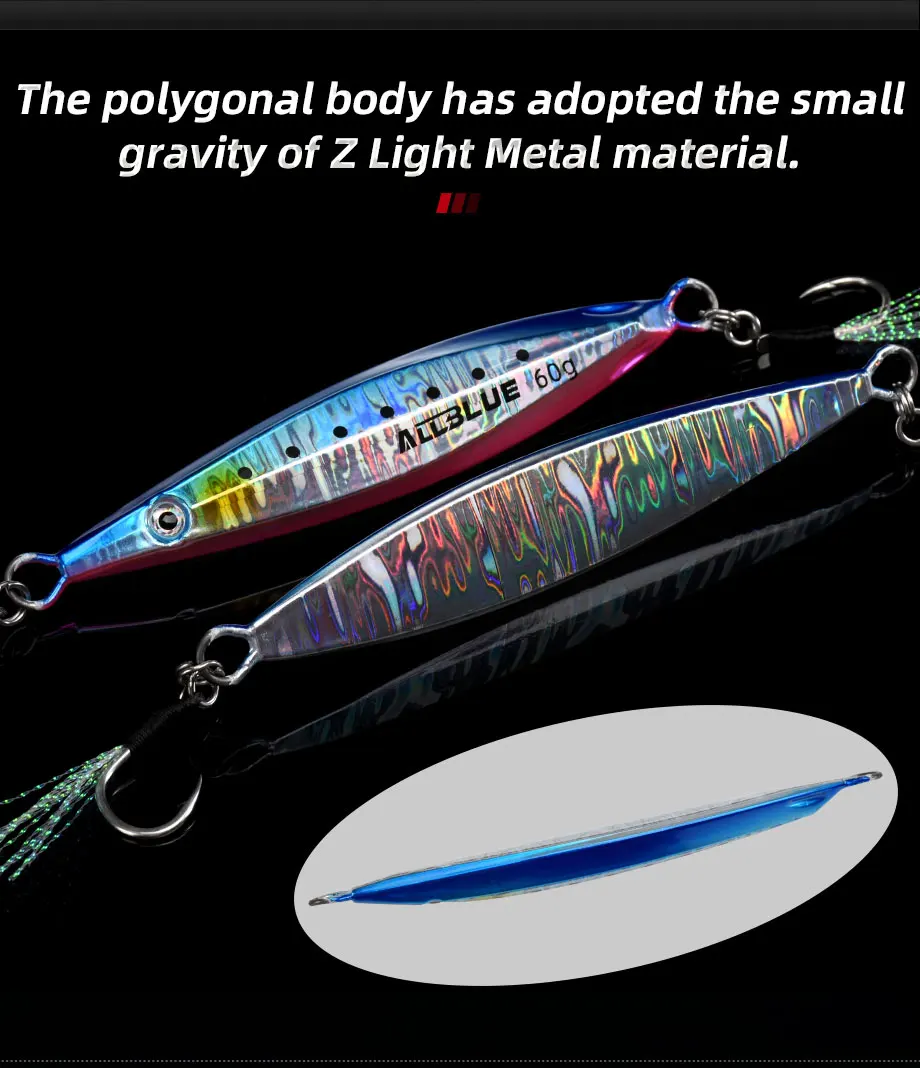 Señuelo en el agua demostrando su acción de nado