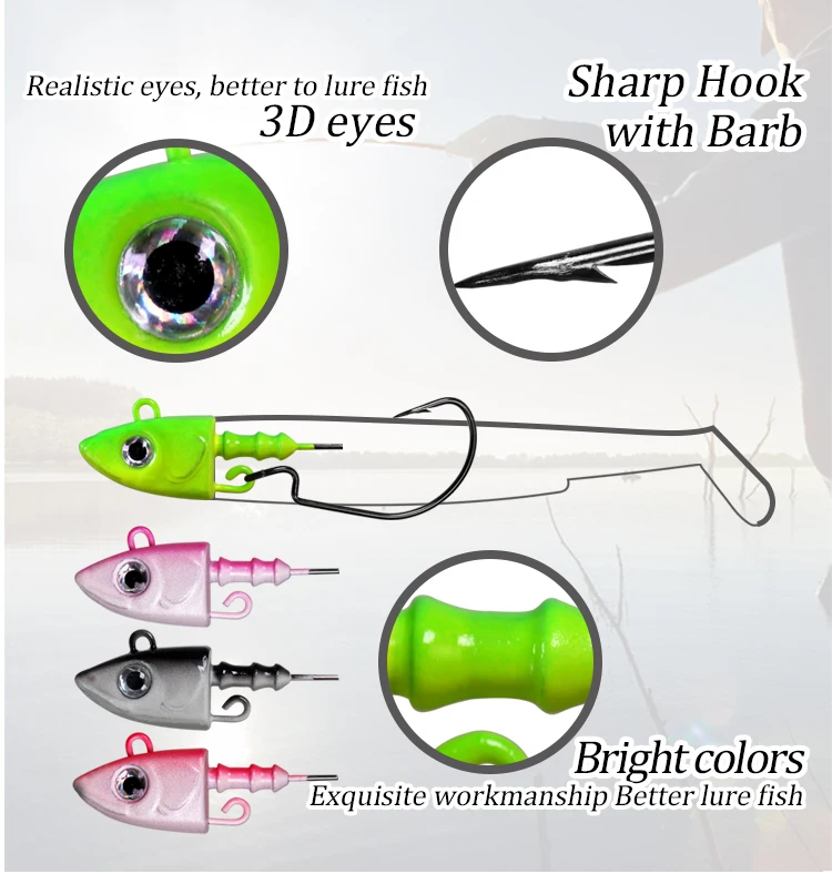 Pack de 2 anzuelos THKFISH