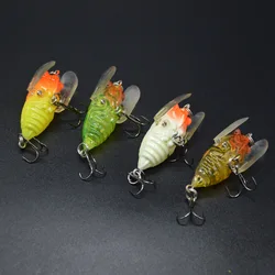 Señuelo duro para pesca en agua dulce - imitación insectos de acción
