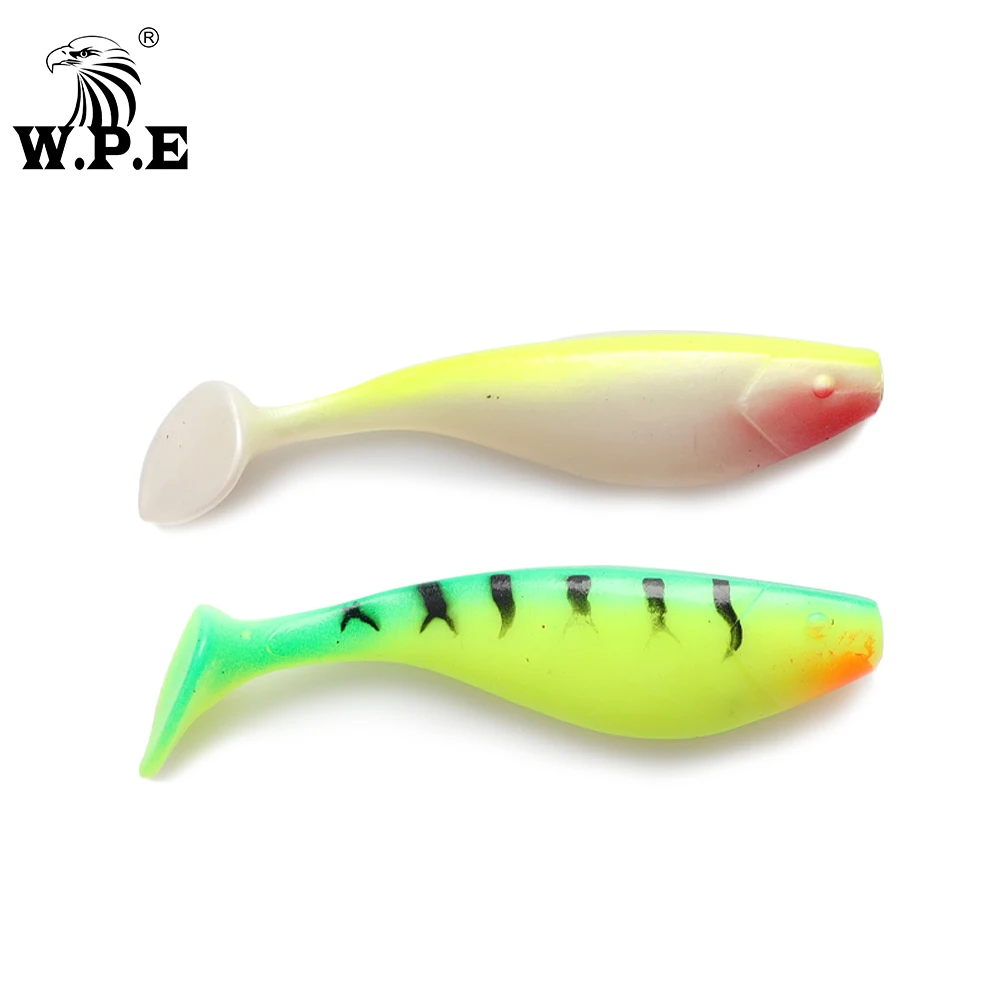 W.P.E Señuelo de Silicona Wobbler Jigging Suave Artificial Natación Cebo - imagen 5