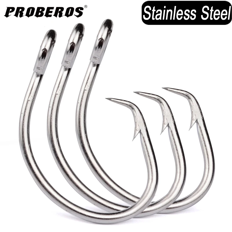 Anzuelos Circulares Proberos para Jigging – Acero Inoxidable