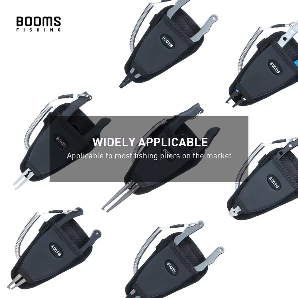 Booms Fishing P01 - Alicates de pesca con funda y cordon espiral - imagen 5