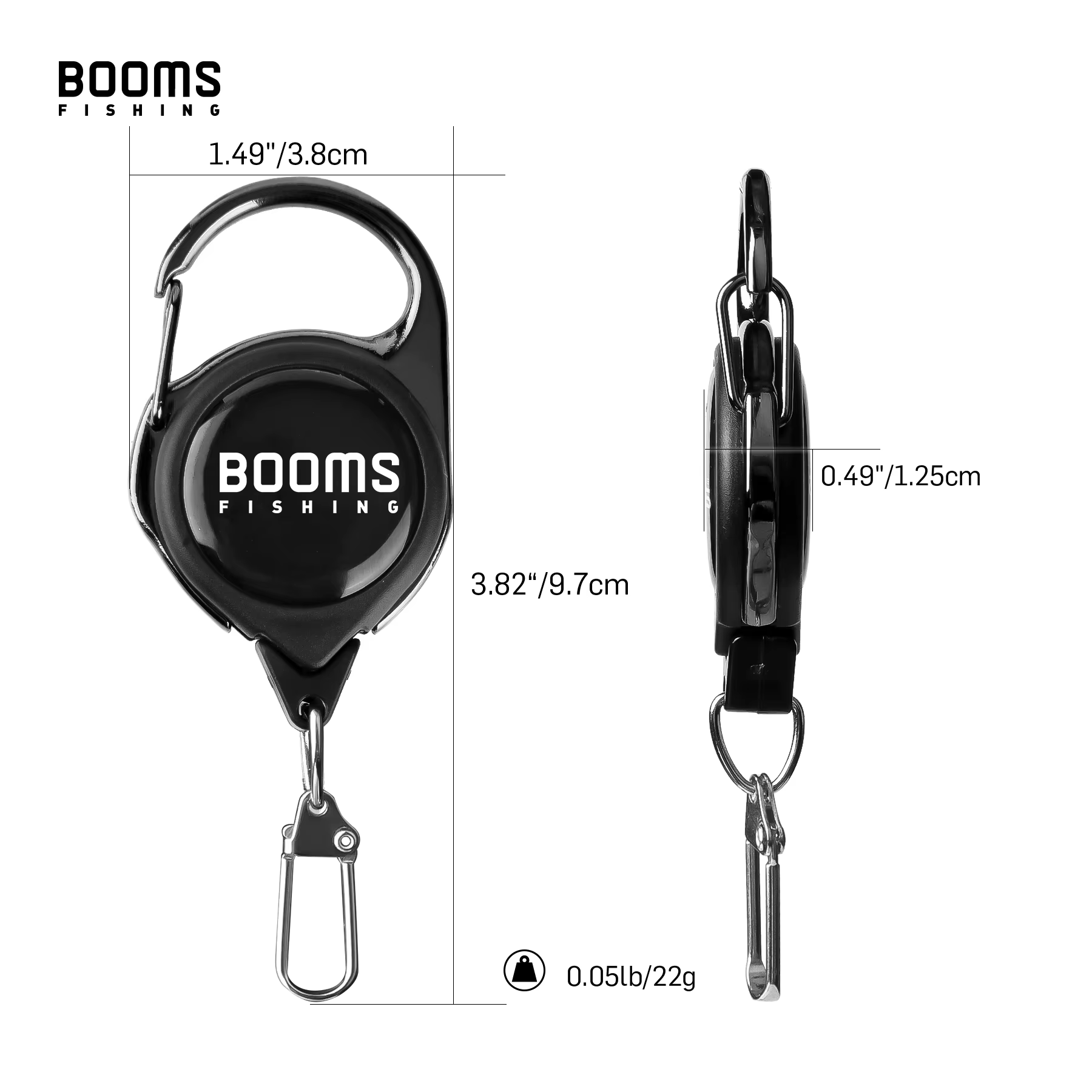 Booms RG1 Extractor Retractable – Organizador para pesca con mosca - imagen 5