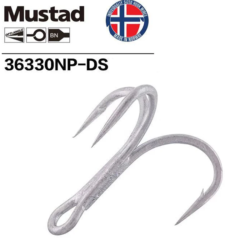 Mustad Anzuelo Triple Ultra Point con punta afilada para aparejos - imagen 2