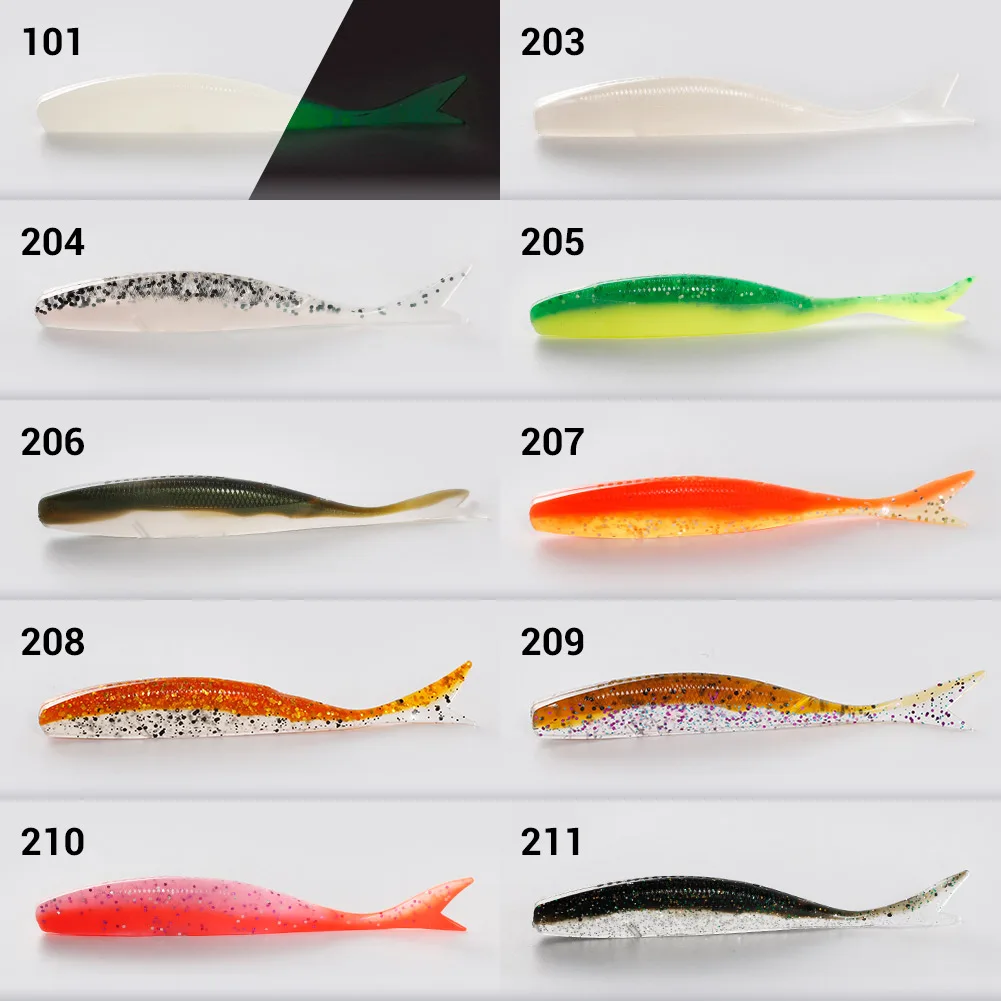 NOEBY Dardo Minnow Vinilo de Silicona para Lubina - imagen 3